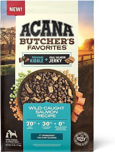 ACANA Butcher’s Favorites Grain-Free Wild-Caught Salmon Recipe Dry Dog Food