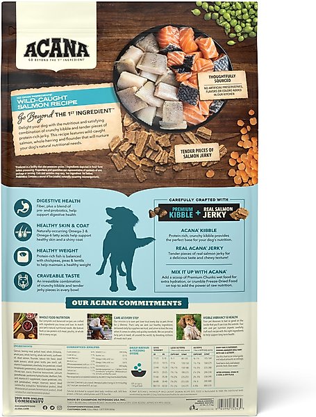 ACANA Butcher’s Favorites Grain-Free Wild-Caught Salmon Recipe Dry Dog Food