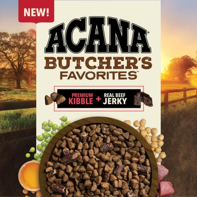 ACANA Butcher’s Favorites Grain-Free Farm-Raised Beef & Liver Recipe Dry Dog Food
