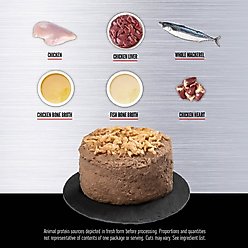 ORIJEN Premium Original Entree in Bone Broth Pate Wet Cat Food, 3-oz can, case of 24 slide 2 of 7