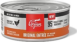ORIJEN Premium Original Entree in Bone Broth Pate Wet Cat Food, 3-oz can, case of 4 slide 1 of 6