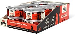 ACANA Premium Beef Chicken & Tuna in Bone Broth Pate Wet Cat Food Recipe, 5.5-oz can, case of 12