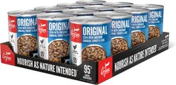 ORIJEN Real Meat Shreds Original Stew Grain-Free Wet Dog Food, 12.8-oz can, case of 12