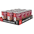 ORIJEN Real Meat Shreds Beef Stew Wet Dog Food Recipe, 12.8-oz can, case of 12