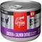 Show in main carousel: ORIJEN Premium Chicken & Salmon Entree in Bone Broth Pate Wet Kitten Cat Food, 3-oz can, case of 24 slide 3 of 12