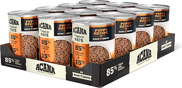 ACANA Premium Pate Puppy in Bone Broth Grain-Free Wet Dog Food