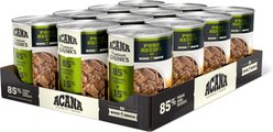 ACANA Premium Chunks Pork in Bone Broth Grain-Free Wet Dog Food, 12.8-oz can, case of 12