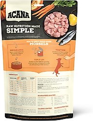 ACANA Free-Run Turkey Morsels Grain-Free High-Protein Freeze-Dried Dog Food & Topper, 8-oz bag slide 2 of 9
