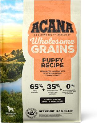 ACANA Wholesome Grains Puppy Recipe Dry Dog Food