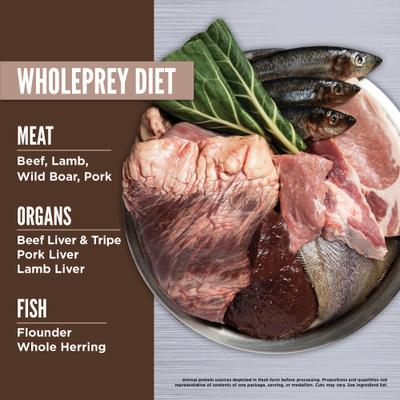 Show full view: ORIJEN Regional Red Grain-Free High-Protein Freeze-Dried Dog Food & Topper, 16-oz bag slide 4 of 14