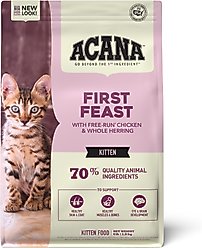 ACANA Kittens First Feast Chicken & Fish Dry Cat Food, 4-lb bag