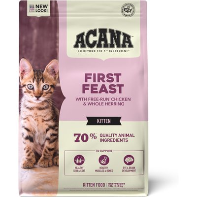 ACANA ACANA Kittens First Feast Chicken & Fish Dry Cat Food, 4-lb bag
