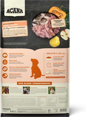 Show full view: ACANA Puppy Grain-Free Dry Dog Food, 25-lb bag slide 3 of 14