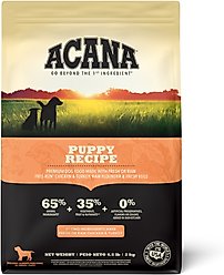 ACANA Puppy Grain-Free Dry Dog Food, 4.5-lb bag