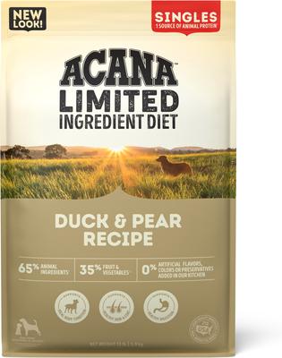 ACANA Singles Limited Ingredient Duck & Pear Grain-Free High-Protein Dry Dog Food