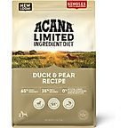 ACANA Singles Limited Ingredient Duck & Pear Grain-Free High-Protein Dry Dog Food, 4.5-lb bag