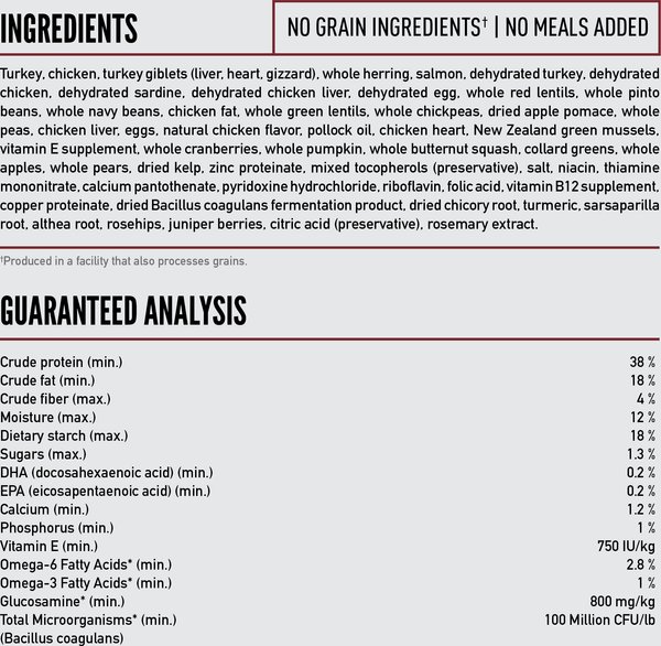 Show full view: ORIJEN Small Breed Grain-Free High-Protein Dry Dog Food, 4-lb bag slide 8 of 14