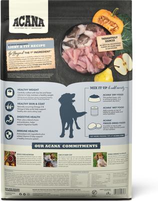 Show full view: ACANA Light & Fit Grain-Free Dry Dog Food, 13-lb bag slide 3 of 14