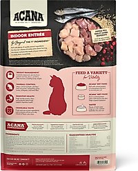 ACANA Indoor Entree Chicken Turkey Whole Herring & Rabbit Dry Cat Food, 10-lb bag slide 2 of 9