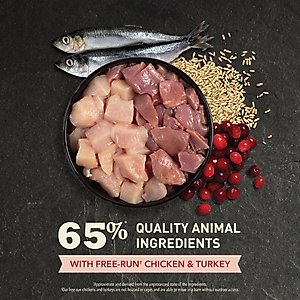 ACANA Indoor Entree Chicken Turkey Whole Herring & Rabbit Dry Cat Food, 10-lb bag