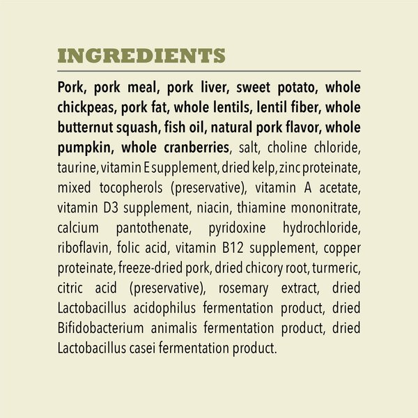 Show full view: ACANA Singles Limited Ingredient Pork & Squash Grain-Free High-Protein Dry Dog Food, 4.5-lb bag slide 6 of 14