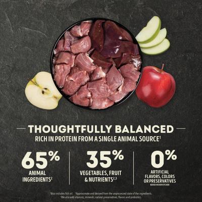 Show full view: ACANA Singles Limited Ingredient Lamb & Apple Grain-Free High-Protein Dry Dog Food, 13-lb bag slide 4 of 14