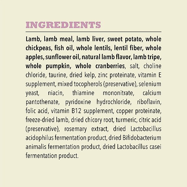 Show full view: ACANA Singles Limited Ingredient Lamb & Apple Grain-Free High-Protein Dry Dog Food, 4.5-lb bag slide 6 of 14