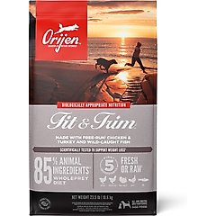 ORIJEN Fit & Trim Grain-Free Dry Dog Food, 23.5-lb bag