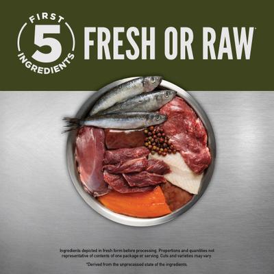 Show full view: ORIJEN Tundra Grain-Free High-Protein Premium Dry Cat Food, 4-lb bag slide 4 of 12