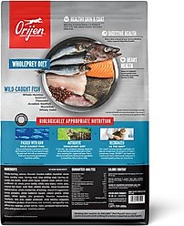 ORIJEN Six Fish Grain-Free High-Protein Premium Dry Cat Food, 4-lb bag slide 2 of 8