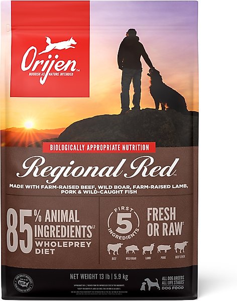 ORIJEN Regional Red Grain-Free Dry Dog Food