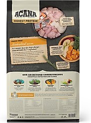 ACANA Meadowland Highest Protein Grain-Free Dry Dog Food, 25-lb bag slide 2 of 9