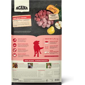 ACANA Red Meat Grain-Free Dry Dog Food, 25-lb bag