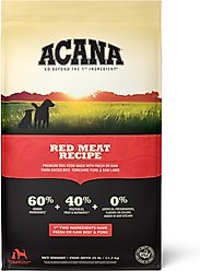 ACANA Red Meat Grain-Free Dry Dog Food, 25-lb bag