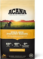 ACANA Free Run Poultry Grain-Free Dry Dog Food, 25-lb bag