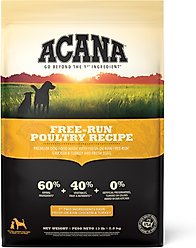 ACANA Free Run Poultry Grain-Free Dry Dog Food, 13-lb bag