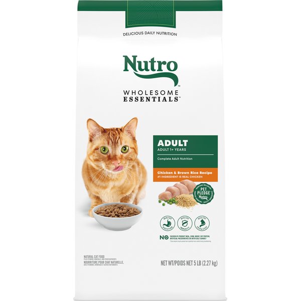 Nutro Wholesome Essentials Chicken & Brown Rice Recipe Dry Cat Food