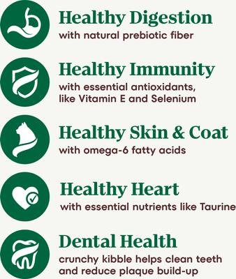 Show full view: Nutro Wholesome Essentials Chicken & Brown Rice Recipe Dry Cat Food, 3-lb bag slide 5 of 10