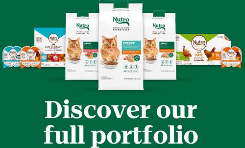 Show full view: Nutro Wholesome Essentials Salmon & Brown Rice Recipe Dry Cat Food, 5-lb bag slide 10 of 11