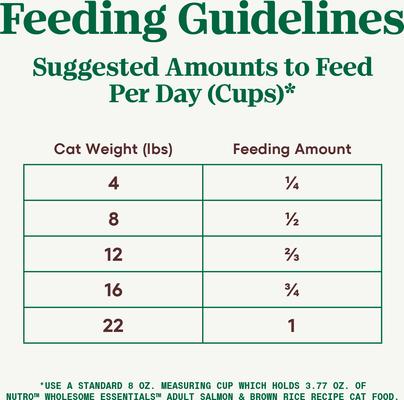 Show full view: Nutro Wholesome Essentials Salmon & Brown Rice Recipe Dry Cat Food, 5-lb bag slide 8 of 11