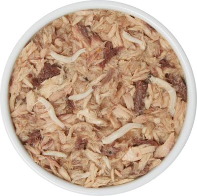 Show full view: Fussie Cat Premium Tuna with Small Anchovies Wet Cat Food, 2.47-oz pouch, case of 12 slide 3 of 4