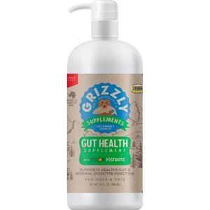 Grizzly Gut Health Liquid Health Supplement for Dogs, 32-fl oz bottle