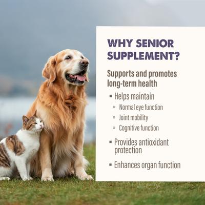 Show full view: Grizzly Life Stage Liquid Health Supplement for Senior Dogs, 32-fl oz bottle slide 7 of 11