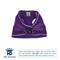 Show in main carousel: Hip Doggie EZ Reflective Dog Harness, Purple, X-Small slide 3 of 8
