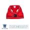 Show in main carousel: Hip Doggie EZ Reflective Dog Harness, Red, Small slide 3 of 8