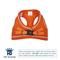 Show in main carousel: Hip Doggie EZ Reflective Dog Harness, Orange, Medium slide 3 of 8
