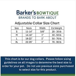 Hip Doggie Adjustable Dog Collar, Party, X-Large slide 2 of 6