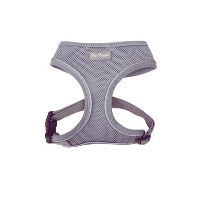 Hip Doggie Hip Doggie Ultra Comfort Reflective Dog Harness, Grey, X-Small