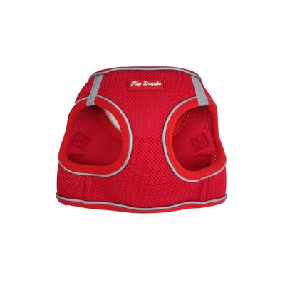 Hip Doggie Hip Doggie EZ Reflective Dog Harness, Red, X-Large