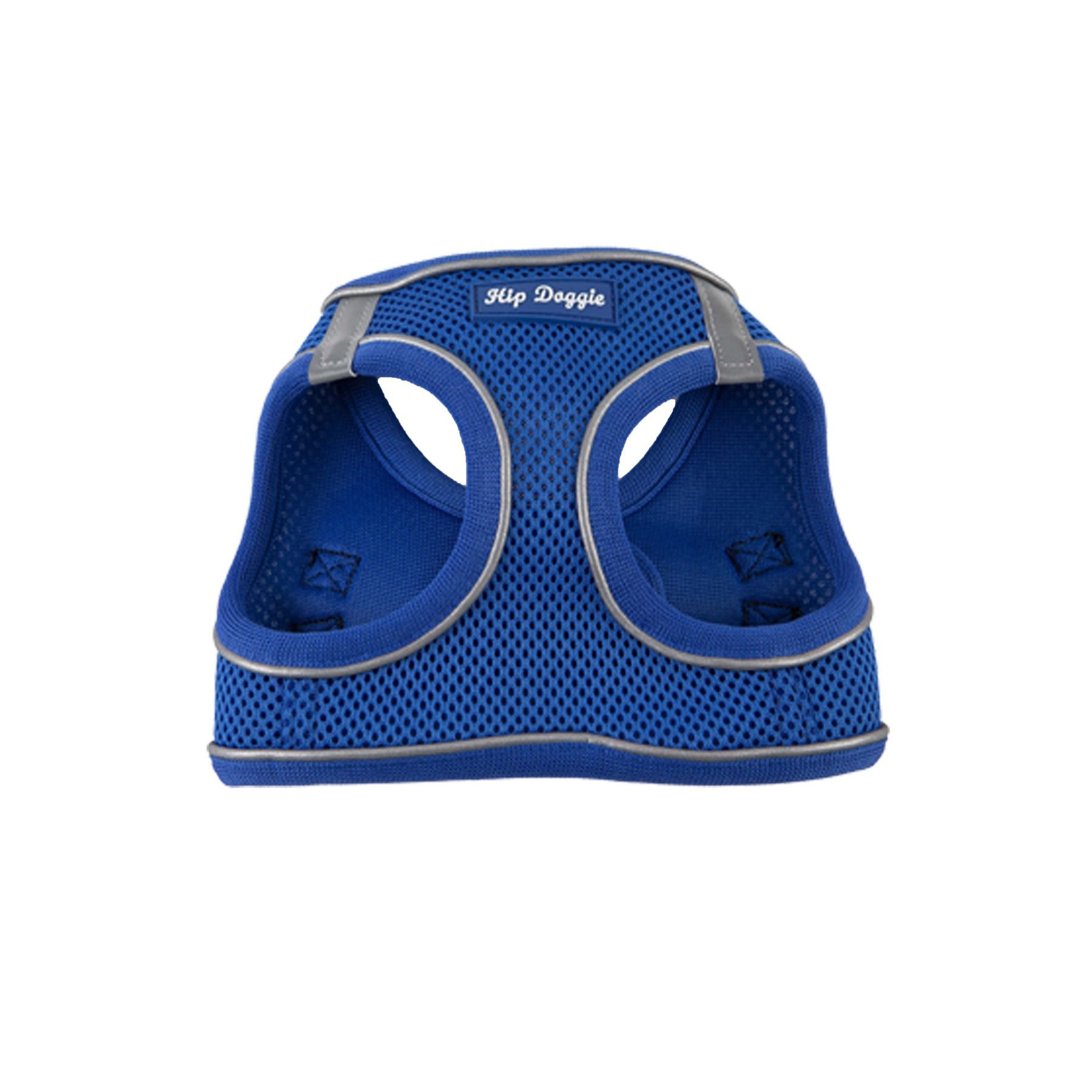 Hip Doggie EZ Reflective Dog Harness, Royal Blue, X-Small